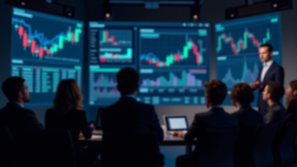 Expert présentant une session de webinaire avec démonstration de graphiques en direct