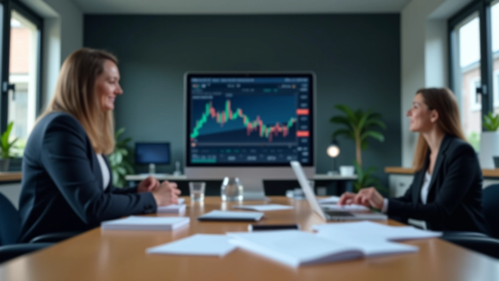 Environnement d'apprentissage professionnel avec matériaux éducatifs financiers